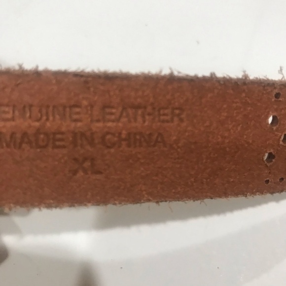 Polo brown leather belt 32” - Picture 6 of 6